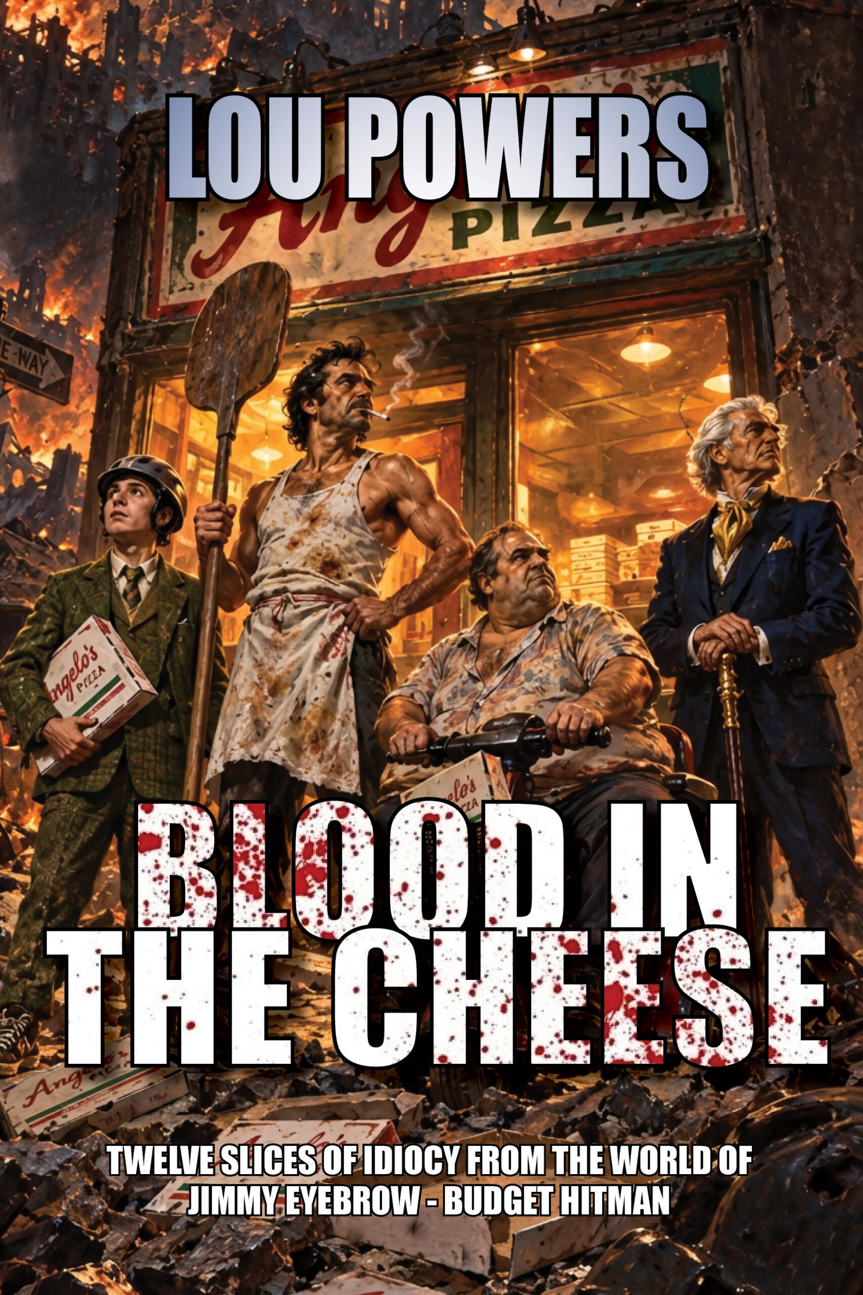 Blood in the Cheese Paperback Cover - 230920263